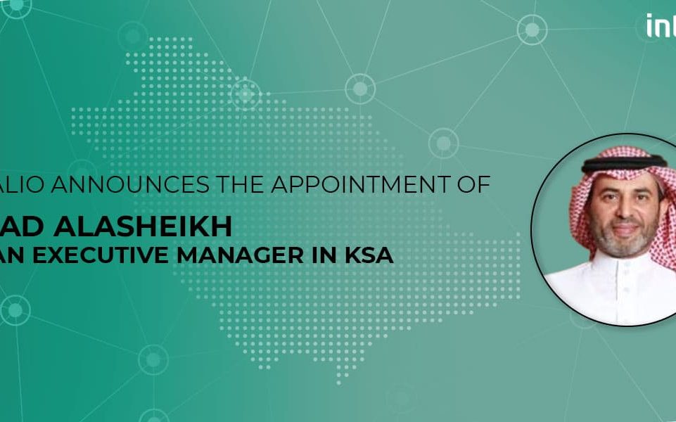 Intalio announces the appointment of Riyad ALASHEIKH as an executive manager.