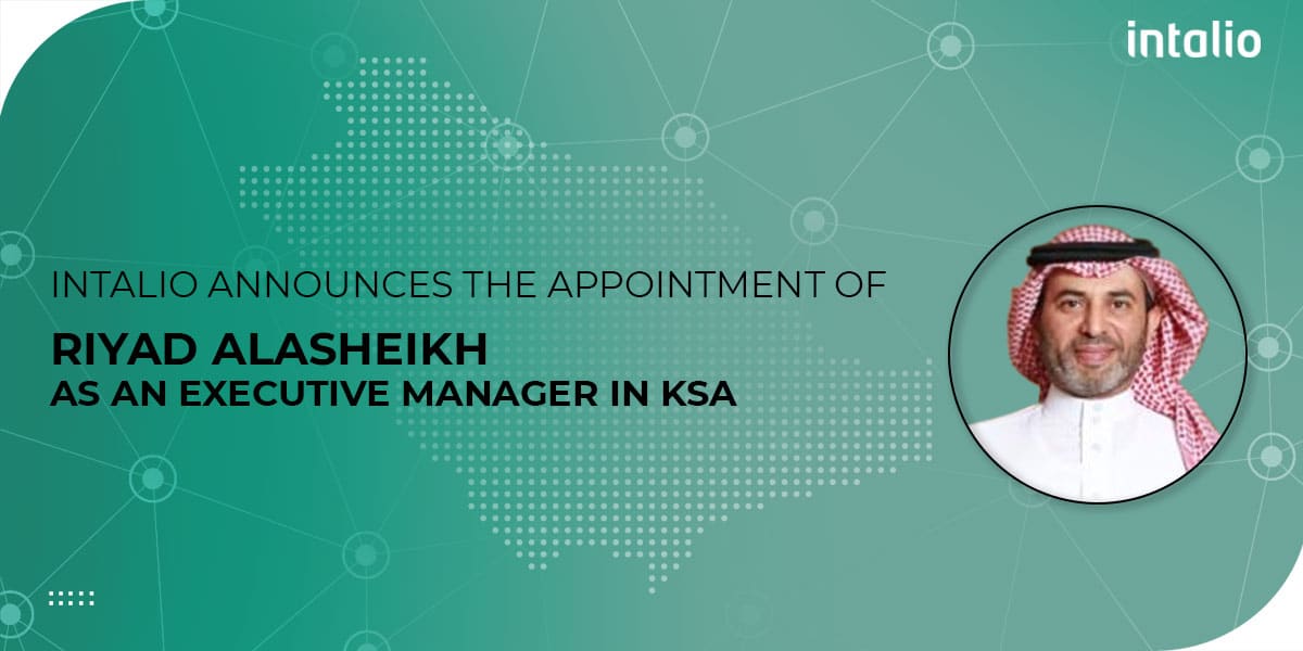 Intalio announces the appointment of Riyad ALASHEIKH as an executive manager. Intalio announces the appointment of Riyad ALASHEIKH as an executive manager.