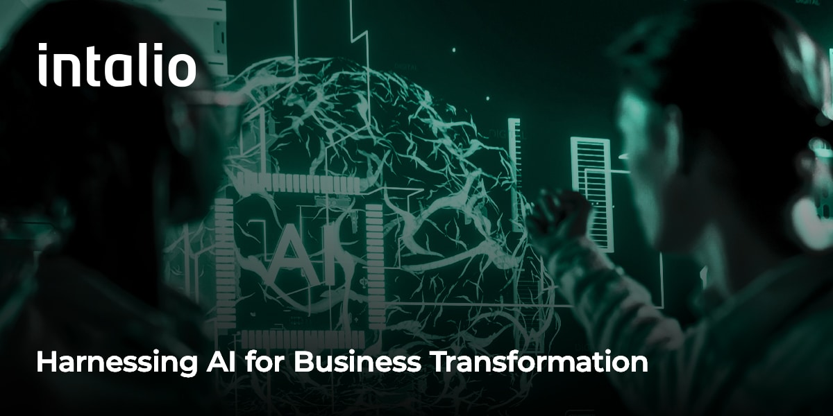 Intalio-Blog-Post-Harnessing-AI-for-Business-Transformation- 1 Intalio Ai and cognitive solutions transform businesses through improved automation and clear insights to optimize processes and decisions.