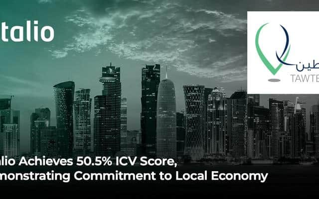 Intalio Achieves a 50.5% ICV Score, Demonstrating Commitment to the Local Economy in Qatar, contributing to supporting the local economy