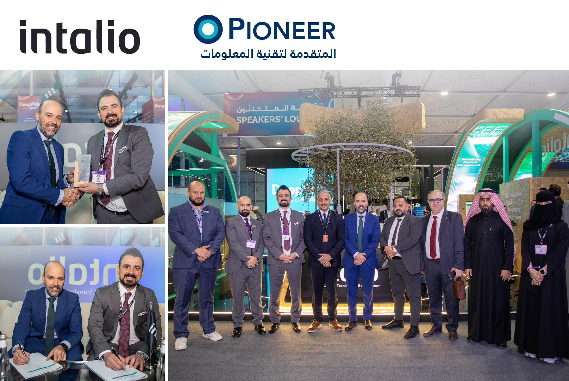 Pioneer-PR Intalio and Pioneer KSA Form Strategic Partnership during day 2 at LEAP 2025 to Drive Digital Transformation in Saudi Arabia