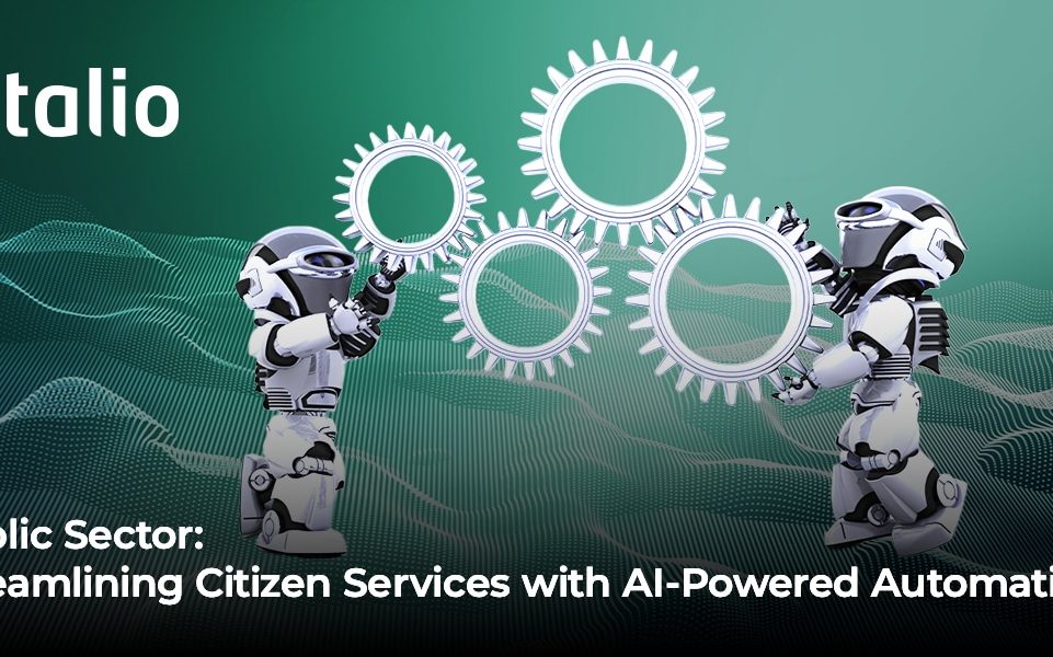 Public Sector: Streamlining Citizen Services with AI-powered automation software from Intalio for a better service.