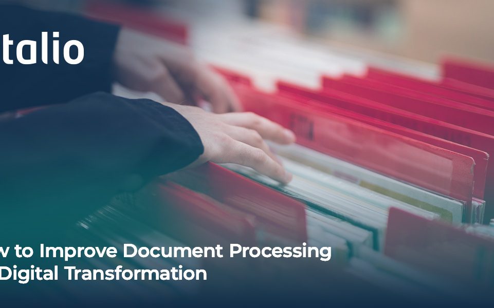 Improve Document Processing for Digital Transformation with Intalio's cutting-edge document management system