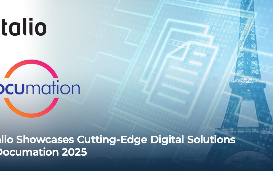 Intalio Showcases Cutting-Edge Digital Solutions and AI-powered digital transformation solutions at Documation 2025