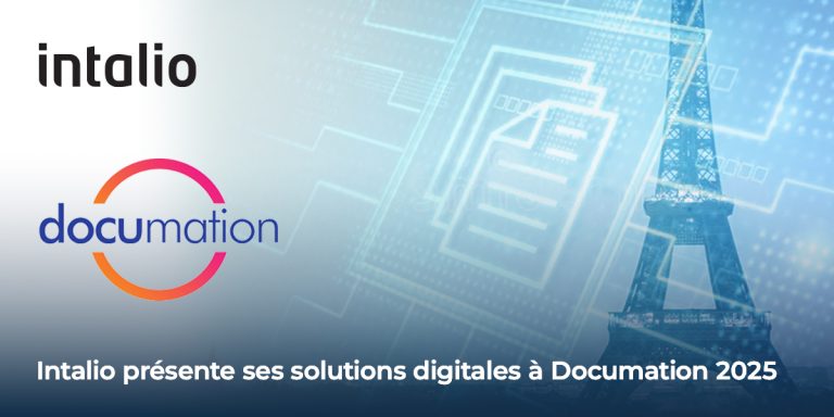 Intalio présente ses solutions digitales et solutions de transformation numérique alimentées par l'IA à Documation 2025