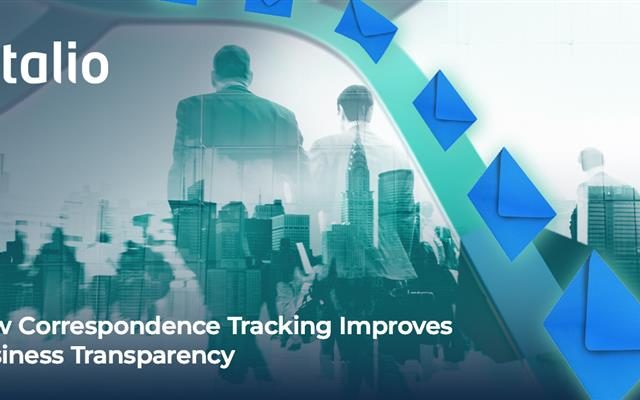 Correspondence tracking boosts business transparency through document management, workflow automation, and compliance