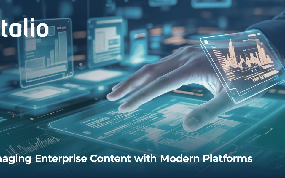 Content services platforms simplify management, enable intelligent content management, and improve workflows across your enterprise.