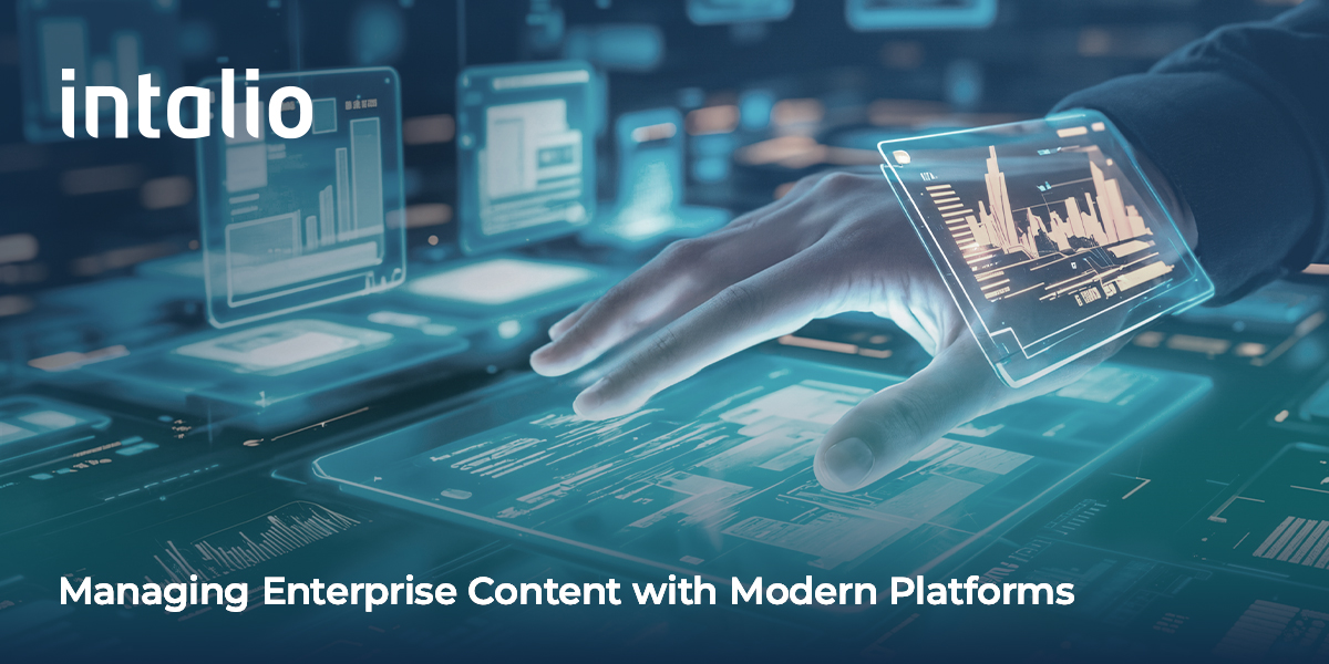 Content services platforms simplify management, enable intelligent content management, and improve workflows across your enterprise.