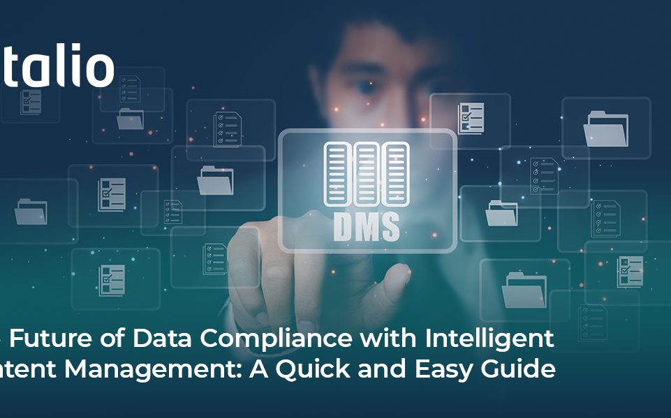 How intelligent content management ensures data compliance with digital content solutions and AI-powered ECM.
