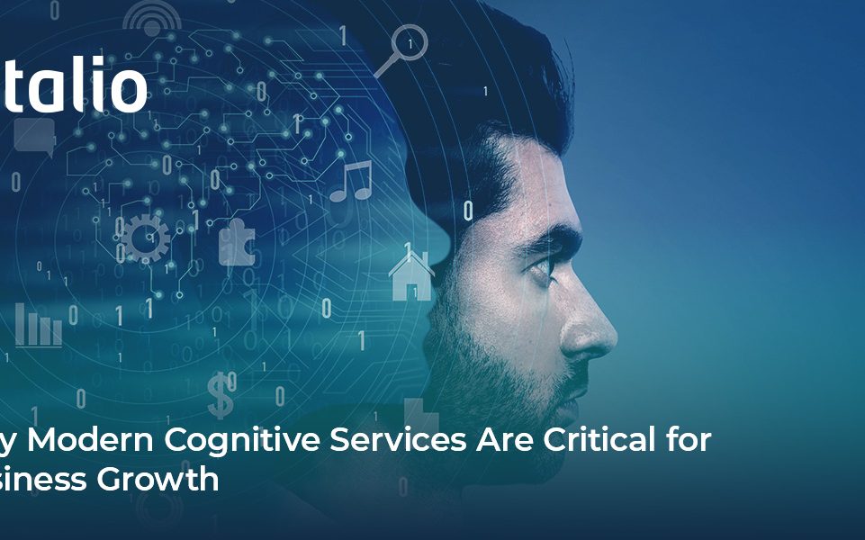 Learn why cognitive services are key for business growth, with benefits like efficiency, accuracy, and scalability.