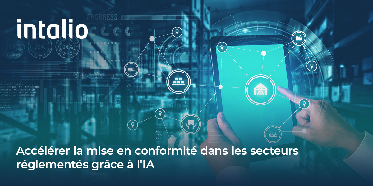 French blog- Accelerating Compliance in Regulated Industries with AI Les outils d'IA peuvent soutenir les efforts de conformité dans les secteurs réglementés, en aidant les équipes à rester prêtes pour l'audit, sécurisées et efficaces grâce à l'automatisation intelligente.